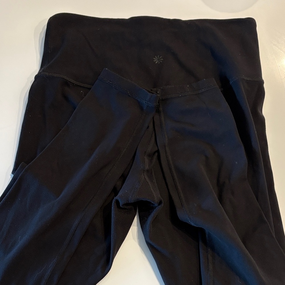 Womens Black Athleta Leggings